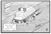 Cartoon: Puigdemont (small) by Kostas Koufogiorgos tagged karikatur,koufogiorgos,illustration,cartoon,polizei,deutschland,spanien,katalonien,puigdemont,barcelona,madrid