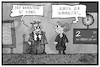 Cartoon: Reisen mit der Bahn (small) by Kostas Koufogiorgos tagged karikatur,koufogiorgos,illustration,cartoon,bahn,streik,warnstreik,passagier,reisende,warten,verspätung,bahnsteig,abfahrt,infrastruktur,verkehr