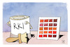 Cartoon: RKI sieht dunkelrot (small) by Kostas Koufogiorgos tagged karikatur,koufogiorgos,illustration,cartoon,rki,corona,inzidenz,farbe,wieler