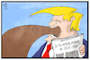 Cartoon: Schlammlawine USA (small) by Kostas Koufogiorgos tagged karikatur,koufogiorgos,illustration,cartoon,usa,trump,schlamm,lawine,naturkatastrophe,umwelt,kalifornien