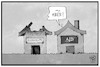 Cartoon: Solingen (small) by Kostas Koufogiorgos tagged karikatur,koufogiorgos,illustration,cartoon,1993,solingen,brandanschlag,neonazi,fremdenfeindlichkeit,rechtsextremismus,afd,verleugnung,partei,gedenken,geschichte