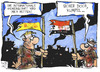 Cartoon: Syrien-Ukraine (small) by Kostas Koufogiorgos tagged illustration,karikatur,cartoon,koufogiorgos,krisengebiet,syrien,ukraine,bürgerkrieg,konflikt,westen,europa,hilfe,opfer