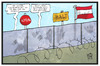 Cartoon: Türkei und die EU (small) by Kostas Koufogiorgos tagged karikatur,koufogiorgos,illustration,cartoon,tuerkei,eu,europa,zaun,grenze,werte,abschottung,rassisten,politik,diplomatie