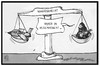 Cartoon: Waagenknecht (small) by Kostas Koufogiorgos tagged karikatur,koufogiorgos,illustration,cartoon,wagenknecht,linke,is,terrorist,terrorismus,syrien,einsatz,krieg,konflikt,gleichgewicht,waage,balance,vergleich,politik