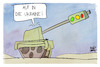 Cartoon: Waffen für die Ukraine (small) by Kostas Koufogiorgos tagged karikatur,koufogiorgos,ampel,panzer,waffen,ukraine,krieg
