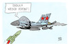 Cartoon: Waffenlieferungen (small) by Kostas Koufogiorgos tagged koufogiorgos,karikatur,strela,waffen,rakete,sowjetunion,nva,ddr,rüstung,krieg,ukraine,russland