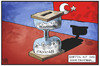 Cartoon: Wahl in der Türkei (small) by Kostas Koufogiorgos tagged karikatur,koufogiorgos,illustration,cartoon,türkei,sanduhr,wahl,stimmzettel,wahlurne,erdogan,demokratie,politik,zeit