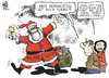 Cartoon: Wahlgeschenke (small) by Kostas Koufogiorgos tagged wahl 2013 geschenk weihnachtsmann kostüm politiker innenpolitik karikatur kostas koufogiorgos