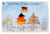 Cartoon: Weihnachtsbaummarkt (small) by Kostas Koufogiorgos tagged karikatur,koufogiorgos,weihnachtsbaum,partei,afd,union,ampel,linke