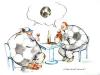 Cartoon: Football (small) by Marlene Pohle tagged cartoon 