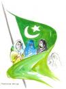 Cartoon: Pakistan (small) by Marlene Pohle tagged cartoon 