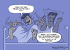 Cartoon: The end of the world (small) by Conntra tagged job,end,night