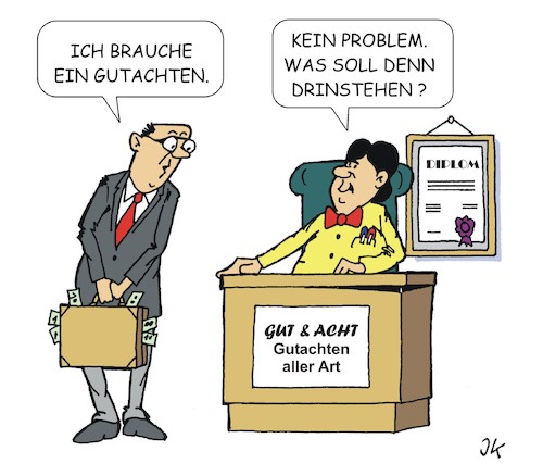 Cartoon: Gutachten (medium) by JotKa tagged gutachten,gutachter,wirtschaft,wunschgutachten,geld,betrug,manipulation,job,arbeitsplatz,schmiergeld,bestechung,gutachten,gutachter,wirtschaft,wunschgutachten,geld,betrug,manipulation,job,arbeitsplatz,schmiergeld,bestechung