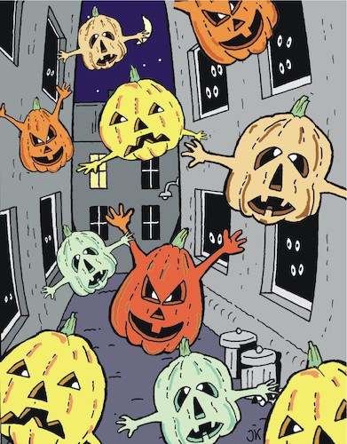 Cartoon: HALLOWEEN (medium) by JotKa tagged halloween,kürbis,kürbiskopf,geister,vampire,nacht,mond,angst,süsses,oder,saures,aberglauben,kirche,feste,feiern,kinder,halloween,kürbis,kürbiskopf,geister,vampire,nacht,mond,angst,süsses,oder,saures,aberglauben,kirche,feste,feiern,kinder