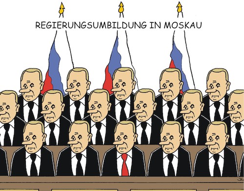 Putins neues Kabinett