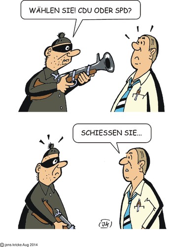 Cartoon: Qual der Wahl (medium) by JotKa tagged wahlen,wähler,parteien,parteienlandschaft,parteiprogramme,wahlmüdigkeit