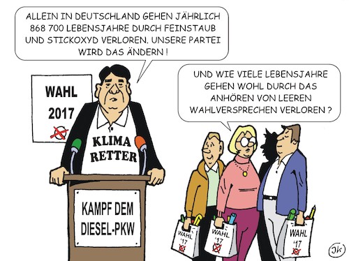 Wahlkampfthema Diesel PKW