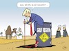 Cartoon: Ein Mann am Golf (small) by JotKa tagged trump golf iran saudi arabien katar krieg terror waffen waffenlieferungen syrien irak