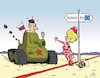 Cartoon: EU-Aussengrenzsicherung 2 (small) by JotKa tagged bundeswehr,ausrüstungsmängel,eu,aussengrenzen,grenzsicherung,militär,steuern,kosten,materialmängel,bedrohungen,russland,ostgrenzen,nato,politiker,krimkrise,ukrainekrise,putin