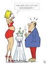 Cartoon: Faktencheck (small) by JotKa tagged fakten check finanzen vermögen mann frau er sie beziehungen kontakte sex erotik gesellschaft party