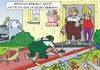 Cartoon: Heimwerker 3 (small) by JotKa tagged heimwerker,hobby,baumarkt