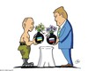 Cartoon: Minsker Blumengrüße (small) by JotKa tagged minsk weissrussland russland ukraine putin poroschenko wirtschaftstreffen ostukraine hilfskonvoi