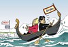 Cartoon: Mit vereinter Kraft (small) by JotKa tagged brexit england eu merkel gabriel referendum verhandlungen austritt austrittsverhandlungen