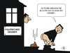 Cartoon: OhneWorte (small) by JotKa tagged politik politiker parteien demokratie umgangsformen politischer gegner wahlen landtagswahlen