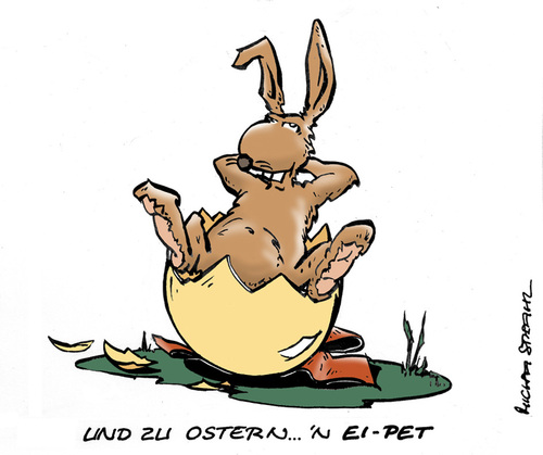 Cartoon: Ei Pet (medium) by Micha Strahl tagged micha,strahl,ostern,ostereier,osterhase,ipad,frohe,hase,ostergeschenk,überraschungsei,ostern,ostereier,osterhase,ipad,frohe,hase,ostergeschenk