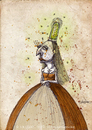 Cartoon: Lady Aluid (small) by CIGDEM DEMIR tagged lady woman firefly