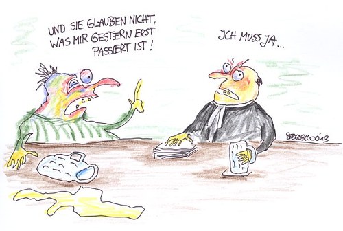 Cartoon: Schicksal vs. Schicksal (medium) by Eggs Gildo tagged schicksal,kneipe,säufer,pfarrer
