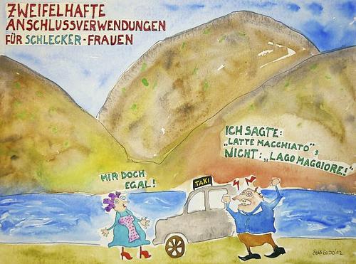 Cartoon: Schlecker (medium) by Eggs Gildo tagged schlecker,fdp