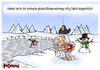 Cartoon: Klimaerwärmung (small) by karicartoons tagged klima,erderwärmung,eis,erfrieren,gefroren,kalt,klimaerwärmung,schnee,schneemann,schwimmen,gehen,schwimmflügel,winter