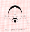 Cartoon: Graf ohne Funktion (small) by Katharina Greve tagged math2022 mathematik funktion koordinatensystem graf graph