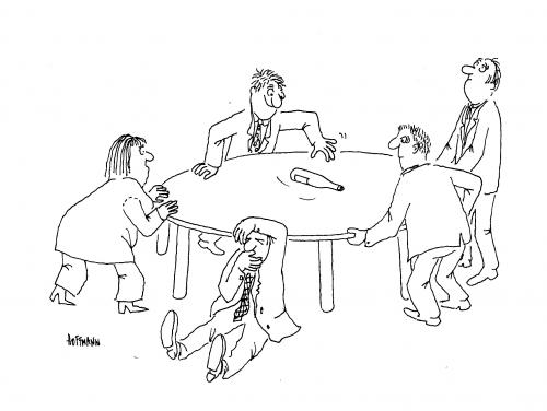 Cartoon: Koalitionsverhandlungen (medium) by Frank Hoffmann tagged no,tag,