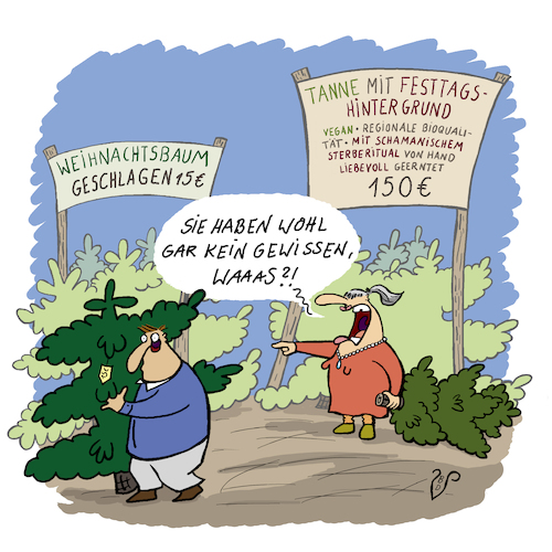 Cartoon: Nachhaltige Weihnacht (medium) by Dodenhoff Cartoons tagged weihnachtsbaum,weihnachtsbaumkauf,weihnachtstanne,monokultur,billig,nachhaltigkeit,mann,frau,klimakrise,baumrodung,naturschutz,vegan,schamanismus,achtsamkeit,esoterik,handarbeit,ressourcenschonung,ressourcen,konsum,sichtweisen,ignoranz,umwelt,pflanzenschutz,nordmanntanne,pestizide,achtlosigkeit,übertreibung,haltung,lebenseinstellung,festtagseinkauf,weihnachtsdekoration,heilig,abend,tannenbaum,oh,grüne,weihnacht,weltklima,co2,erderwärmung,generationen,erdbevölkerung,weihnachtsbaum,weihnachtsbaumkauf,weihnachtstanne,monokultur,billig,nachhaltigkeit,mann,frau,klimakrise,baumrodung,naturschutz,vegan,schamanismus,achtsamkeit,esoterik,handarbeit,ressourcenschonung,ressourcen,konsum,sichtweisen,ignoranz,umwelt,pflanzenschutz,nordmanntanne,pestizide,achtlosigkeit,übertreibung,haltung,lebenseinstellung,festtagseinkauf,weihnachtsdekoration,heilig,abend,tannenbaum,oh,grüne,weihnacht,weltklima,co2,erderwärmung,generationen,erdbevölkerung