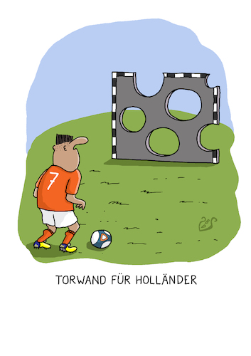 Torwand Holland