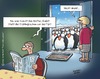 Cartoon: Frühling (small) by Dodenhoff Cartoons tagged frühling,tür,jahreszeit,kälte,wärme,schnee,pinguine