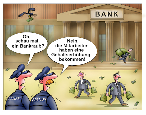 Cartoon: Korruption. (medium) by kurtu tagged geld,geld