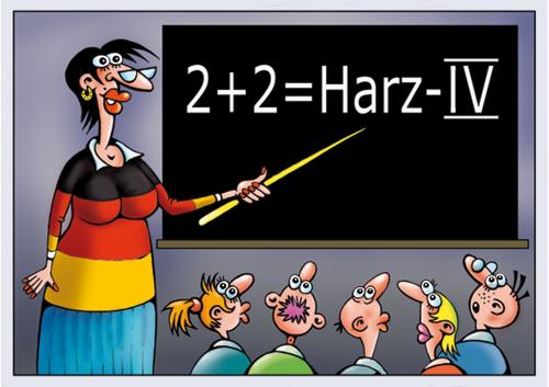 Cartoon: matematik (medium) by kurtu tagged no,schule,bildung,hartz4,mathematik,arbeitslose,zukunft,deutschland,sozialhilfe,job,tafel,unterricht,lehrer