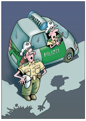 Cartoon: Vorfall (medium) by kurtu tagged vorfall