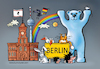 Cartoon: Berlin 2022 (small) by kurtu tagged berlin,2022