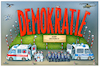 Cartoon: Demokratie (small) by kurtu tagged demokratie