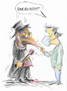 Cartoon: Dr. Corina versteht kein Spass (small) by kugel2020 tagged corina,virus,maske,sado,maso,angst,krankheit