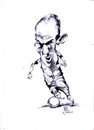 Cartoon: arjen robben (small) by cakBOY tagged arjen,robben,futball,soccer