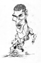 Cartoon: van persie (small) by cakBOY tagged van,persie