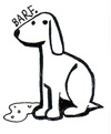 Cartoon: Barf. (small) by Peter Russel tagged dog,barf