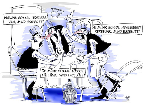 Cartoon: Debate (medium) by paraistvan tagged debate,people,angry