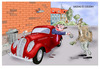 Cartoon: Schwarte Rich man poor man (small) by paraistvan tagged schwarte,rich,poor,car,spot