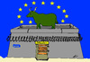 Cartoon: Festung Europa (small) by Marbez tagged ertrunkene,trauer,festung,europa